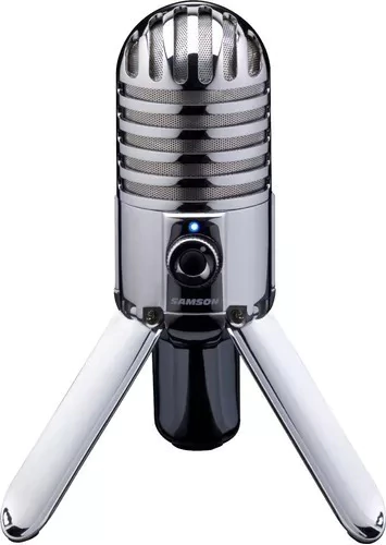 Micrófono Samson Meteor Mic Condensador Cardioide Color Chro - comprar online