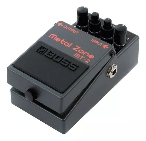 Pedal De Efecto Boss Metal Zone Mt-2 Negro - comprar online