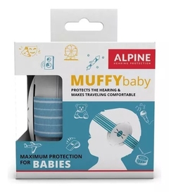 Protector Auditivo Cancelacion Ruidos Bebes Celeste - comprar online