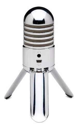 Micrófono Samson Meteor Mic Condensador Cardioide Color Chro - comprar online