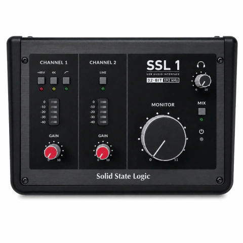 Interfaz de audio Solid State Logic SSL1 - USB-C, 2 entradas
