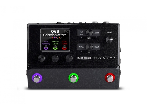 Pedalera Multiefecto Line 6 Hx Stomp Helix Guitarra Envios