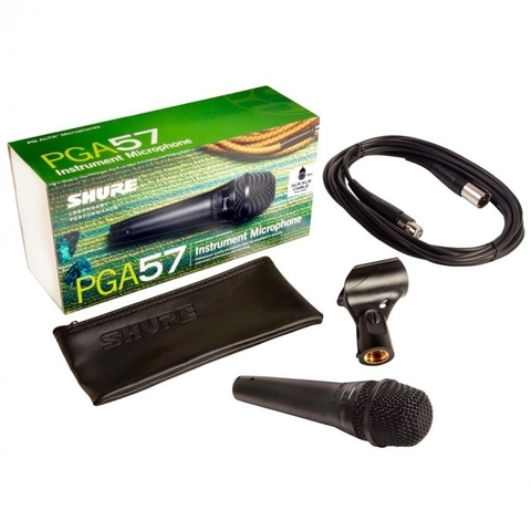 Micrófono Dinámico Shure Pga57 Xlr Para Instrumentos