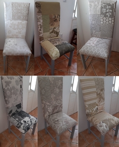 Conjunto Cadeiras Patchwork - 6 unidades - comprar online