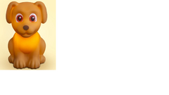 ABAJUR INFANTIL DOGUINHO CARAMELO usare(2497)