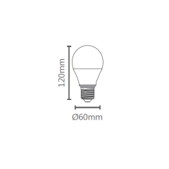 LAMPADA BULBO LED 9,5W 3K DIMER 810LM STE(STH6252/30) - Loja Luminar