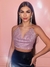 Cropped Mia em Rose