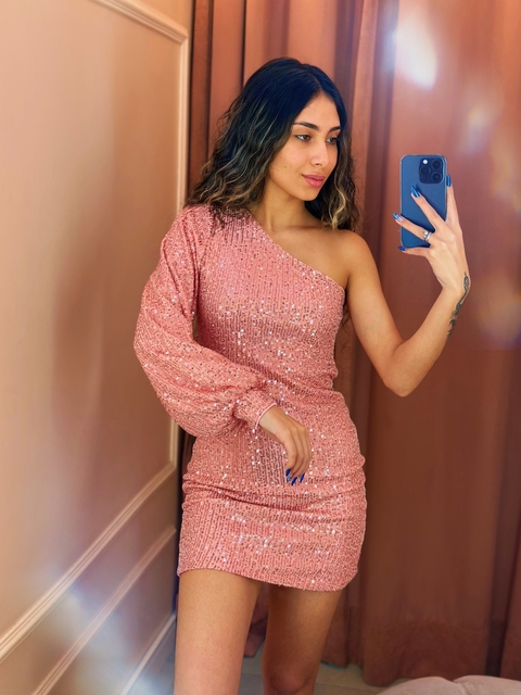 Vestido Helena Lilas - (cópia)