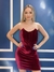 Vestido Madison Marsala na internet