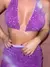 Conjunto Candice Aberto Roxo