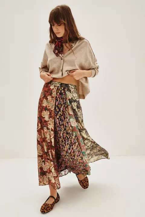 FALDA GITAN JACQUARD MIX