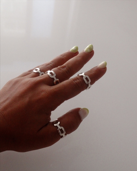 ANILLO LINK PLATA925