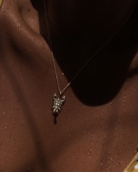 COLLAR SCORPIO PLATA 925