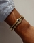 PULSERA AZULITA BRONCE