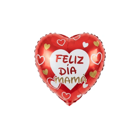 Globos Corazon Frase dia de la Madre 15cm - comprar online