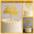 Toppers Feliz Aniversario Dorado