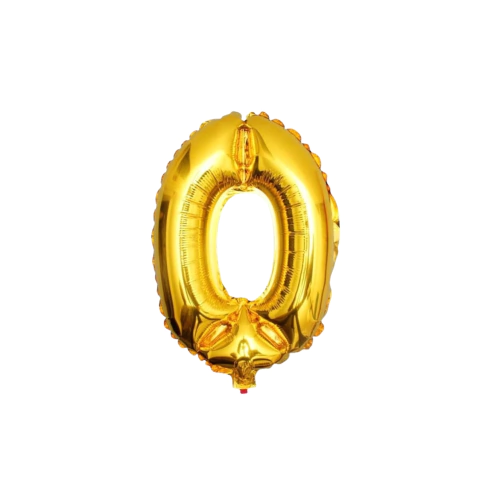 Globos Números 40cm DORADO - tienda online