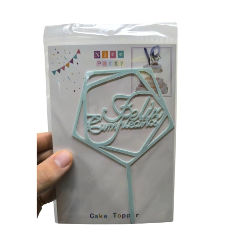 Imagen de Topper para Torta Celeste
