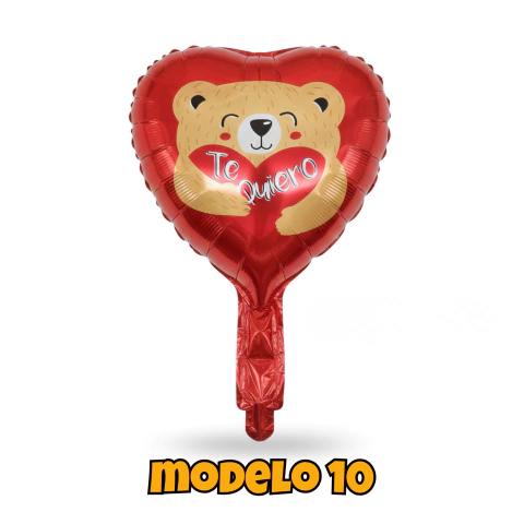 Globos Corazon San Valentin Mini NUEVO 15cm - tienda online