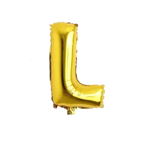 Globos De Letras DORADA 40CM