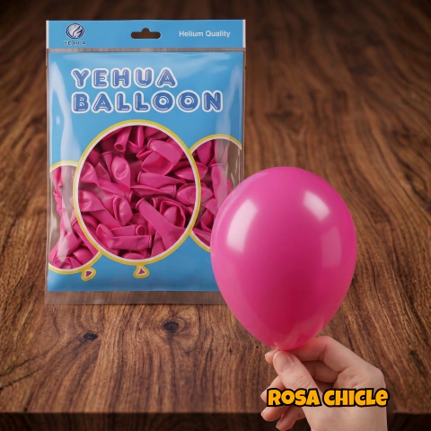 Globo Latex Intensos 5" X100u