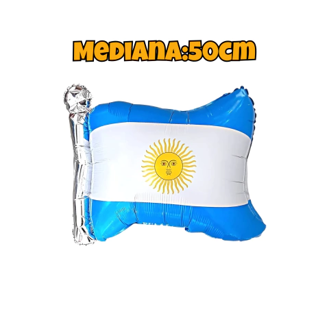 Globos Forma Bandera Argentina - comprar online
