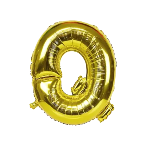 Globos De Letras DORADA 40CM