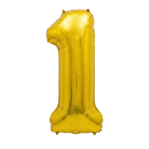 Globos de números de 70cm Dorado - comprar online