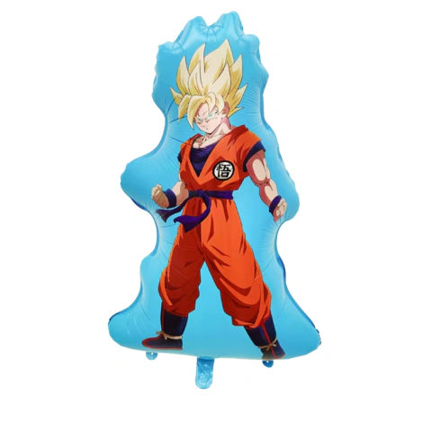 Globo Forma Goku Dragon Ball Z 70cm - comprar online