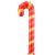 Globo Forma Baston Caramelo Gigante 137cm - tienda online