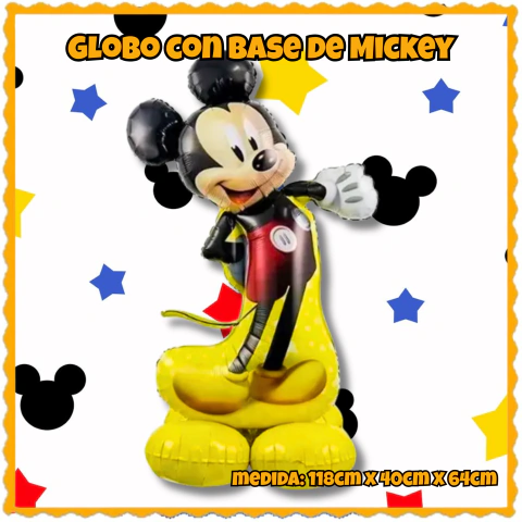 Globo Forma con Base de Mickey