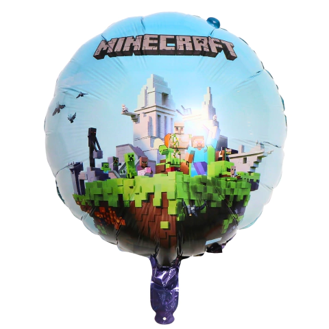 Globo Circulares Minecraft 45CM - comprar online