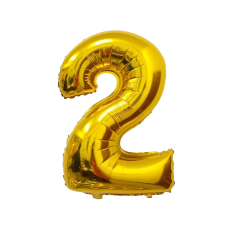 Globos Números 40cm DORADO en internet