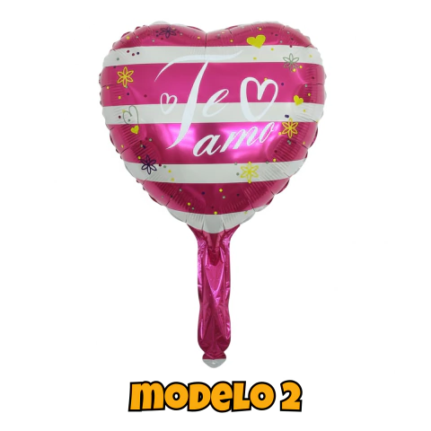 Globos Corazon San Valentin Mini NUEVO 15cm en internet