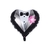 Globo Forma Corazon Novio y Novia 45CM - comprar online