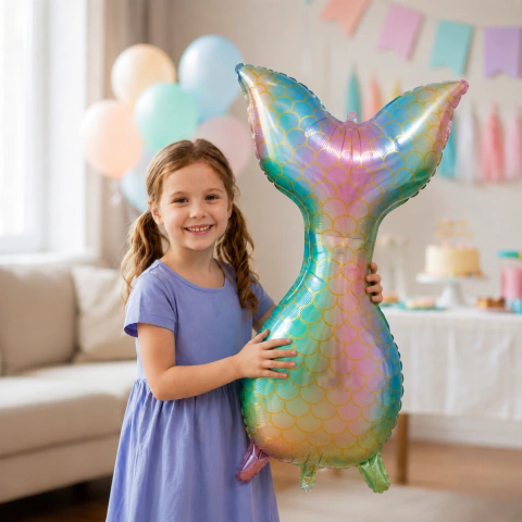 Globo Cola de Sirena 80cm en internet