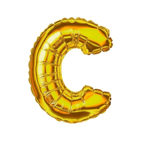 Globos De Letras DORADA 40CM - PromoGlobos - Decorando Tus Momentos