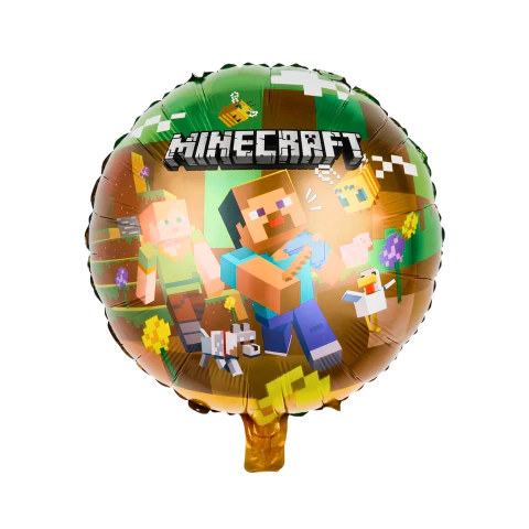 Globo Circulares Minecraft 45CM en internet