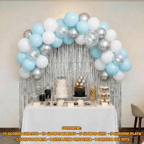 Combo de Globos Cortina + Arco - tienda online