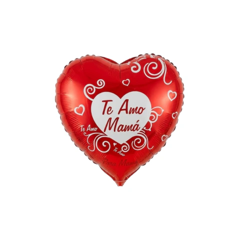 Globos Corazon Frase dia de la Madre 15cm - PromoGlobos - Decorando Tus Momentos