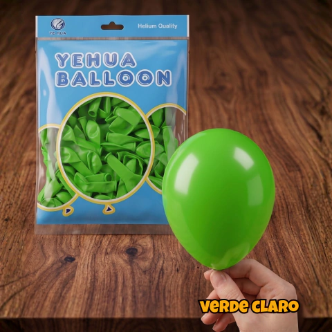 Globo Latex Intensos 5" X100u - PromoGlobos - Decorando Tus Momentos