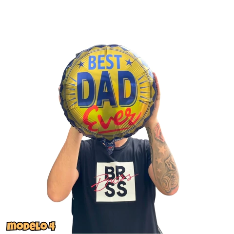 Imagen de Globos Feliz Dia Papá de 45cm