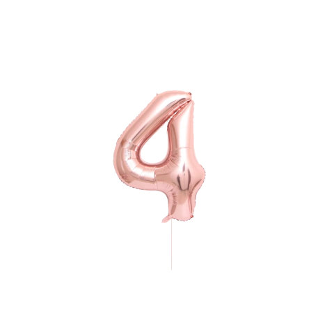Globos Numeros 40cm Rosa Gold - FINITO - tienda online