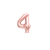 Globos Numeros 40cm Rosa Gold - FINITO - tienda online