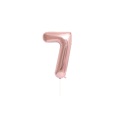 Globos Numeros 40cm Rosa Gold - FINITO - comprar online