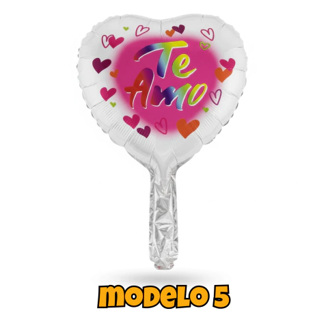 Imagen de Globos Corazon San Valentin Mini NUEVO 15cm