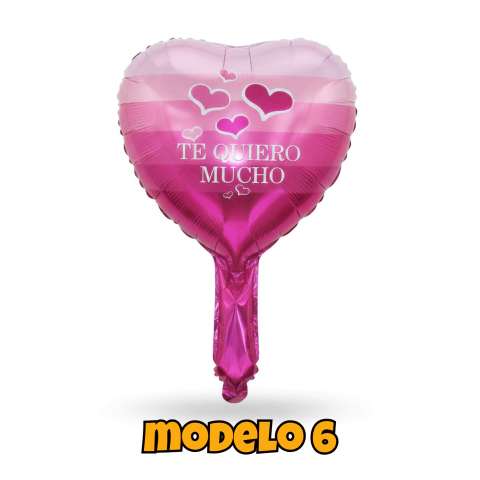 Globos Corazon San Valentin Mini NUEVO 15cm