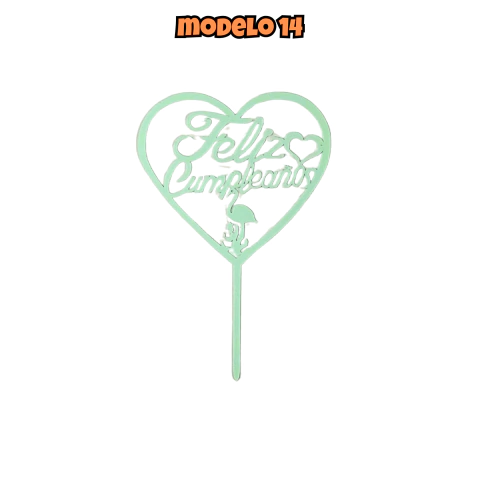 Topper para Torta Celeste - PromoGlobos - Decorando Tus Momentos