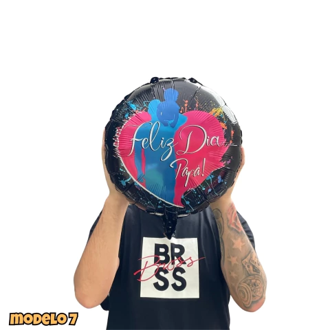Globos Feliz Dia Papá de 45cm en internet