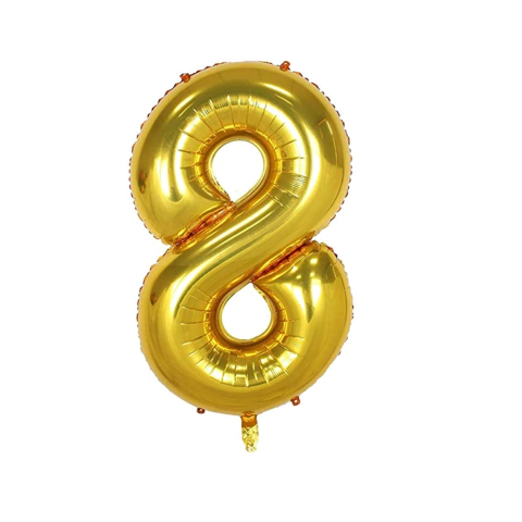 Globos Números 40cm DORADO en internet